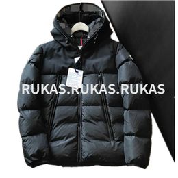 Classic Parka For Men Down Jacket Luxury Designer Coat For Men Epaulettes Trend Winter Warm Cotton Jacket Outdoor Coat
