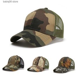 Ball Caps Summer Adjustable Baseball Caps Unisex Sports Outdoor Sunscreen Quick-Drying Casual Caps Women Men Camouflage Hats T230728