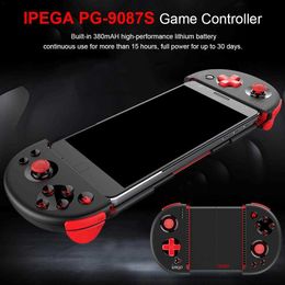 Game Controllers Joysticks For IPEGA PG-9087S Foldable Bluetooth Wireless Direct Joystick Game Controller Action For PUGB Arena Of Valour For Android IOS HKD230901