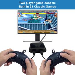 Game Controllers Joysticks 16 Bit Joystick Video Game HD Built-in 68 Game Retro Console Dual Controller Wireless Game Board Gaming Console With Host HKD230831