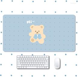 Table Mats Student Writing Pad Waterproof Leather Mouse Kitchen Decoration Accessories Computer Oversized Desk