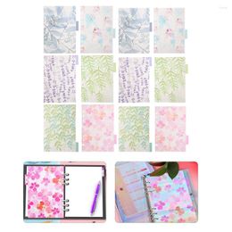 Pcs Folder Dividers 6 Rings Binder Tab A5 Tabs Organizer Binders Plastic Tags Partition Planner