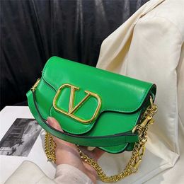 Bag women's 2023 new fashion single shoulder messenger chain foreign letter small square bag 60% Off Outlet Online