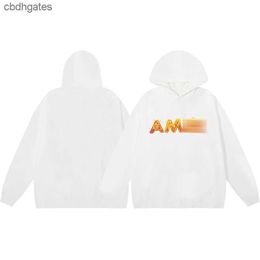 2023 Clothes Sweaters Loop Fashion Designer Hoodies High Hoodie Edition Amiirii Mens Autumn/winter Loose Letter Print Hot Men's Hq2f