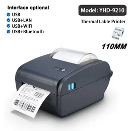 4 6inch Desktop Thermal Barcode Printer For Labels Adhesive Paper Max Size 110mm