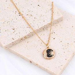 Pendant Necklaces Makersland Sun For Women Fashion Ladies Jewellery Gifts Trendy Stainless Steel Pendants Jewellery Wholesale