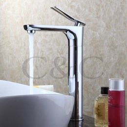 Bathroom Sink Faucets Luxury 360 Degree Rotation Brass Chrome Single Handle Faucet Mixer Tap Basin 5102