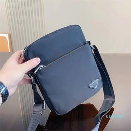 2023-Mens Nylon Bags designer bags crossbody bag luxury shoulder Mini Small cross body phone totes Solid Black