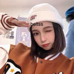 23s Human Made Knitted Hat Polar Bear Female Couple Cold Hat Sweater Hat Trendy Knitted Hat