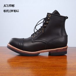 Boots XW400 Red Tornado Super Quality Size 3550 Handmade Welted Durable Italian Cowhide Boot Custom Made Available 230831