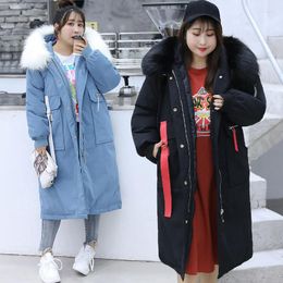 Women's Trench Coats Plus Size 4xl Winter Jacket Cotton Woman Parkas Korean Style Female Jackets Fashion Coat Women Mujer Chaqueta WPY1056