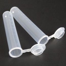 1000Pcs Microcentrifuge Tubes with Snap Cap Polypropylene Graduated, Scientific Clear Plastic Vials, Lab Tubes for Sample Storage Extraction Experiment (10ML)