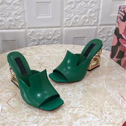 Sandals Strange Heeled Party Chaussures Femme Peep Toe Women Shoes Slip On Zapatos Para Mujeres Fashion Sapatos Feminino 2023