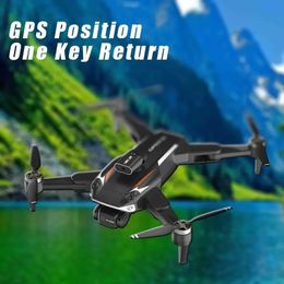 One Key Return Drone With GPS Position, Real-time Transmission At High Speed, High Definition Dual Camera, Upgrade Brushless Motor, Wind-resistance