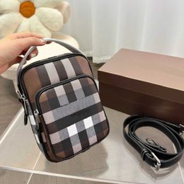 lattice crossbody Bag unisex Popular phone Crossbody luxurys camera bags Large Capacity Women's Fashion Style 230715