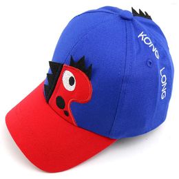 Berets Kids Little Boys Cartoon Dinosaur Cotton Baseball Cap Hat