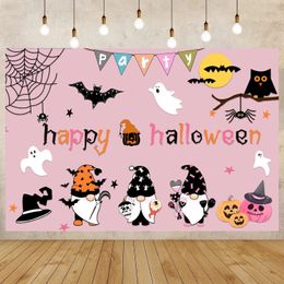 Blood Red Handprint Halloween Background Cloth Horror Party Banner Hanging Cloth Decoration Articles Photography Background