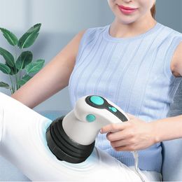 Leg Massagers Handheld Fat Roller Remover Multifunctional Electric Slimming Massager Rotatable Adjustable for Professional Beauty Tool 230831