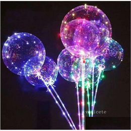 Party Decoration Led Bobo Balloon String Light Balloons Decor For Christmas Halloween Birthday Lt212 Drop Delivery Home Garden Festi Dhydv