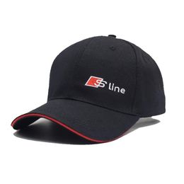 Sline Logo Baseball Cap RS Speedway Hat Racing MOTO GP Speed Car Caps Men and Women Snapback for Audi Fans Summer S line Hats205x