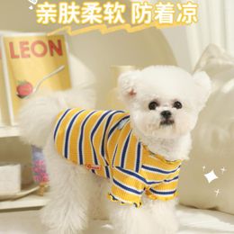 Dog Apparel Clothing Air-conditioned Thin Bixiong Autumn T-shirt Summer Pomeranian Small Puppy Teddy Pet