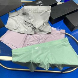 Underpants Designer Men underwear boxed flat angle three piece elastic high-end new summer breathable comfortable casual shorts trendy men AI3T