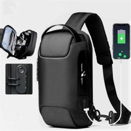 NEW Backpack Bag Men Sling Backpack Cross Body Shoulder Chest Bag Anti theft Travel Motorcycle Rider Waterproof Oxford Male Messenger Bags 230223