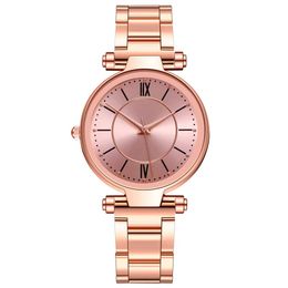 Ladies Style Watch Leather Strap Quartz Watches Casual Sapphire Simple Luxe Wristwatch Sports De Montre Watch Gold Xahxb