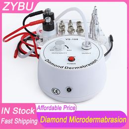 3 in 1 blackhead remover peeling dermobrasion machine diamond tip microdermabrasion skin rejuvenation hydra water crystal exfoliation beauty home use device