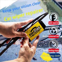 Windshield Wipers Car wiper repair tool windshield wiper blade knife windshield rubber groove tool trimmerrestorer to send clean towel x0901