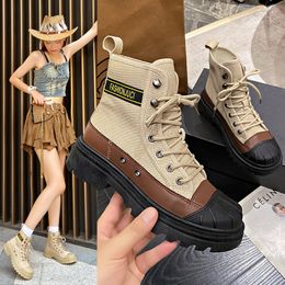 Girl Shoes Boots 2024 New With Box Women Basketball Shoes Red Wanda JCD01 New Fashion Martin Boots Autumn Main Promotion