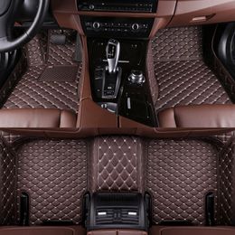 Custom Car Floor Mats For Mitsubishi Pajero Outlander ASX Lancer SPORT EX Zinger FORTIS Grandis Galant all car Non-slip carpet238Q