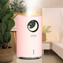 Humidifiers Smart Air Humidifier USB Mist Maker Beauty Replenishing Aroma Diffuser Fogger 425B Q230901