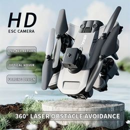 HD Cameras Drone, 360° Obstacle Avoidance, Optical Flow Hovering, Headless Mode, One Key Take Off/Landing, Trajectory Flight, 5G Image Transmission, Gesture Photography