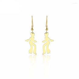 Dangle Earrings Fashion Stainless Steel African Woman American Women's Jewellery Give Girls The Gift