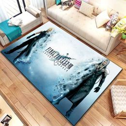 3D Game Final Fantasy Player Area Carpet Living Room Carpet Bedroom Sofa Floor Mat Decoration Children's Non slip Floor Mat HKD230901