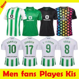 23 24 ReAl BeTis ISCO soccer Jerseys copa DEL rey FINAL away JOAQUIN B.Iglesias camiseta de futbol Juanmi ESTADIO FOURTH third 2023 special kids goalkeeper Manga Corta