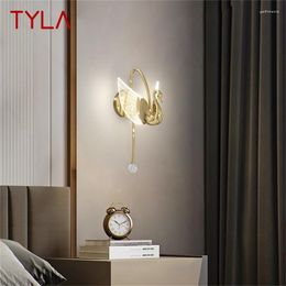 Wall Lamps TYLA Nordic Swan Modern Light Creative Decorative For Home El Corridor Bedroom