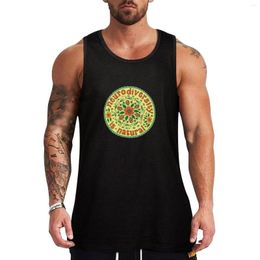 Men's Tank Tops Neurodiversity Mandala Top Sportswear For Men Fitness T-shirt Vest
