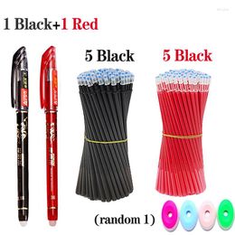 Erasable Gel Pens 0.5mm Pen Refills Combine Sets Simple Korean Stationery School Office Supplies Kids Students