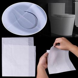 Toilet Seat Covers 100 Sheets/box Half-Fold Mat Water Solubility Not Clogged Paper Portable Disposable Cover Trip