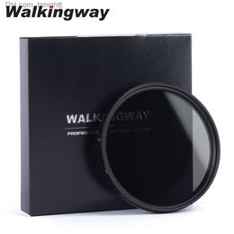 Filters Walking Way Slim Adjustable ND2-400 HD Variable ND Camera Filter 40.5-82mm Filtro Fader Optical Neutral Density Filter for DSLR Q230905