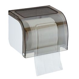 Fast Wall mounted Bathroom Roll Paper Holder Waterproof Plastic Toilet Tissue Box183e