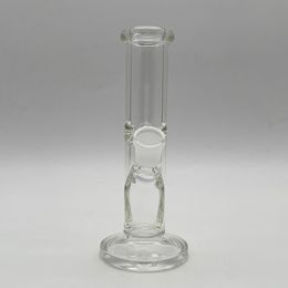 8Inch Clear straight 5mm thickness Glass Bong Oil Rig Bubbler Thick Downstem Perc Smoking Water Pipes