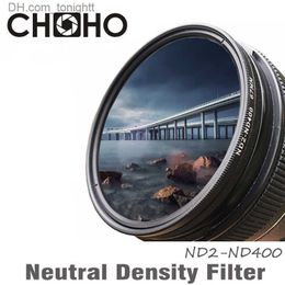 Filters Neutral Density Filter ND2 to ND400 ND2-400 Adjustable Variable Fader ND Vario Graufilter 37 43 46 49 52 55 58 67 77 82 95 105mm Q230905