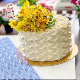 Baking Moulds 27.5"x6" Origami PVC Cake Mould Chocolate Transparent Mould 3D Candy Plastic Tools Decorating