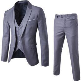 2018 New Fashion Designer Men Suit Groom Tuxedos Groomsmen Side Vent Slim Fit Man Suit Wedding Men's Suits Bridegroom Ja321W