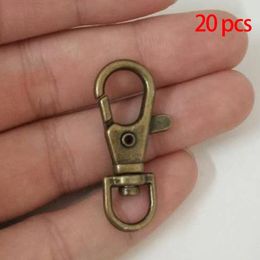 Keychains Bronze Lobster Clasp Clips Key Hook Keychain Split Ring Findings Clasps For Making