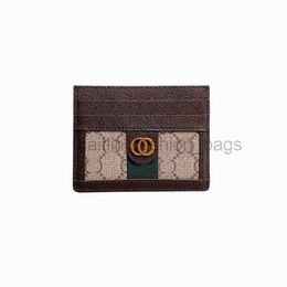 Clutch Bags 5A Luxury Designer Card Holder Origina G High Quality Genuine Leather Women Men Purses Credit Coin Mini Wallet Bag caitlin_fashion_bags