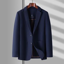 Men's Suits Senior Sense Fashion Handsome Suit Jacket Spring And Autumn High-end Business Leisure Light Luxury Men Single West 50% Wool